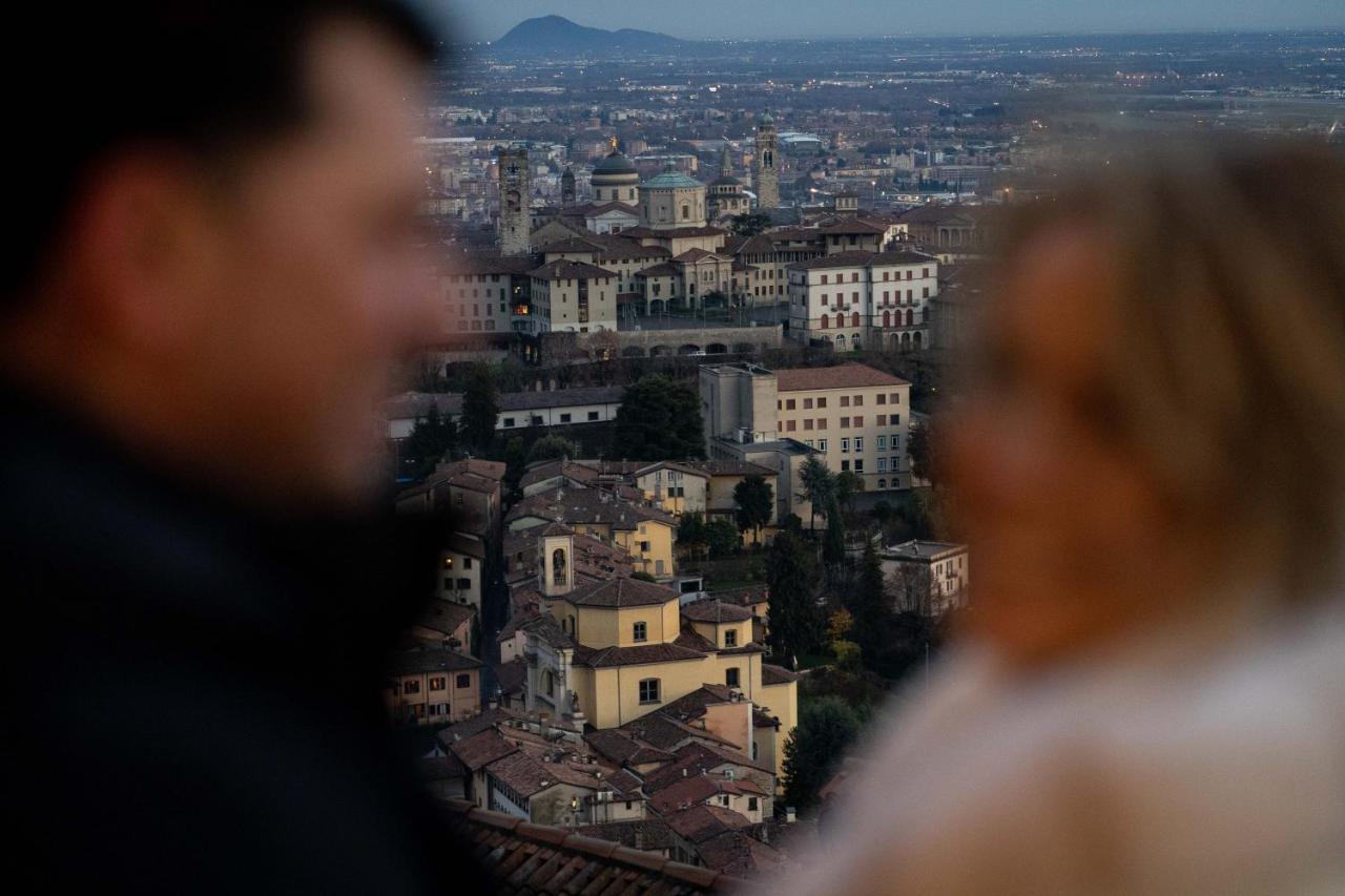 Le Funi Hotel Bergamo Bagian luar foto