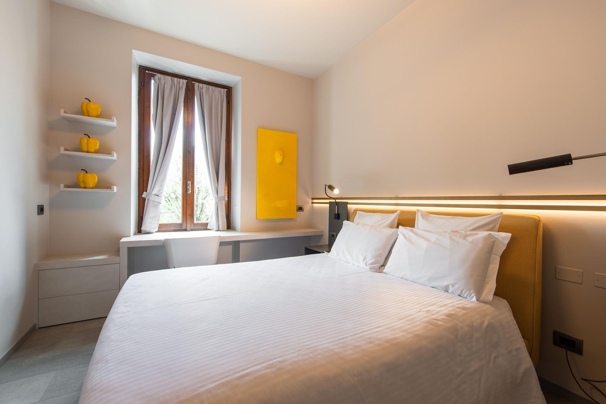 Le Funi Hotel Bergamo Bagian luar foto