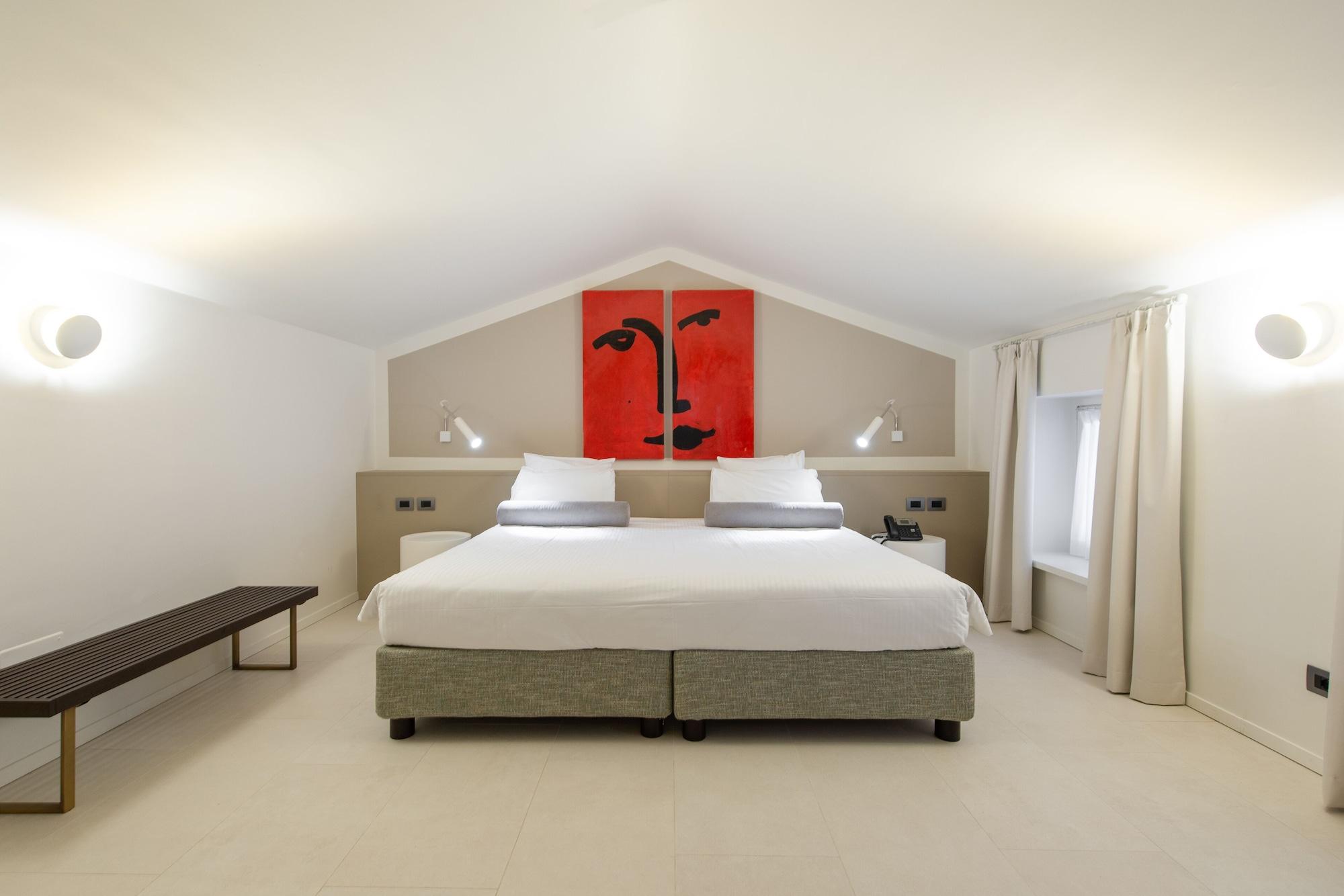 Le Funi Hotel Bergamo Bagian luar foto