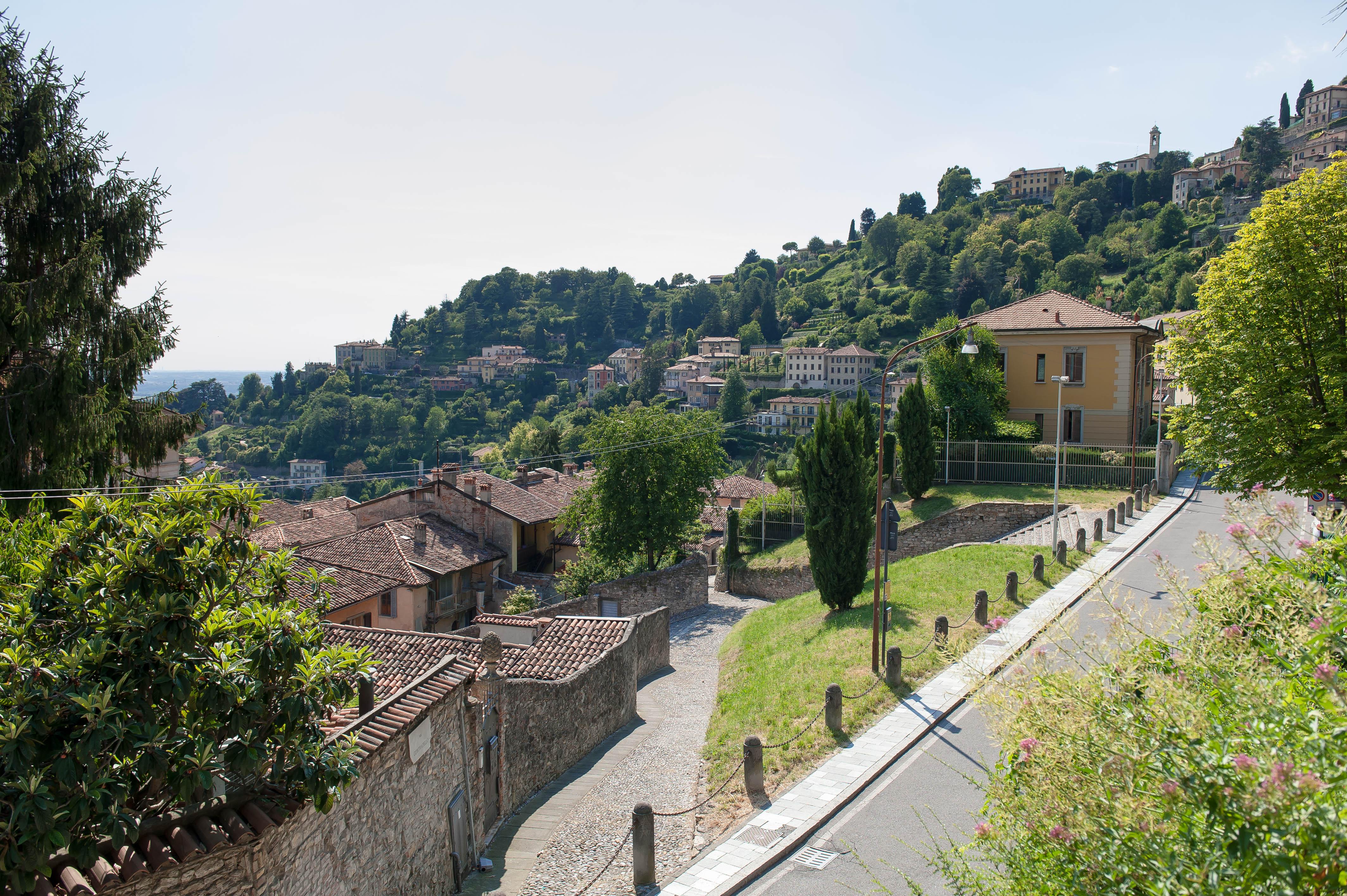 Le Funi Hotel Bergamo Bagian luar foto