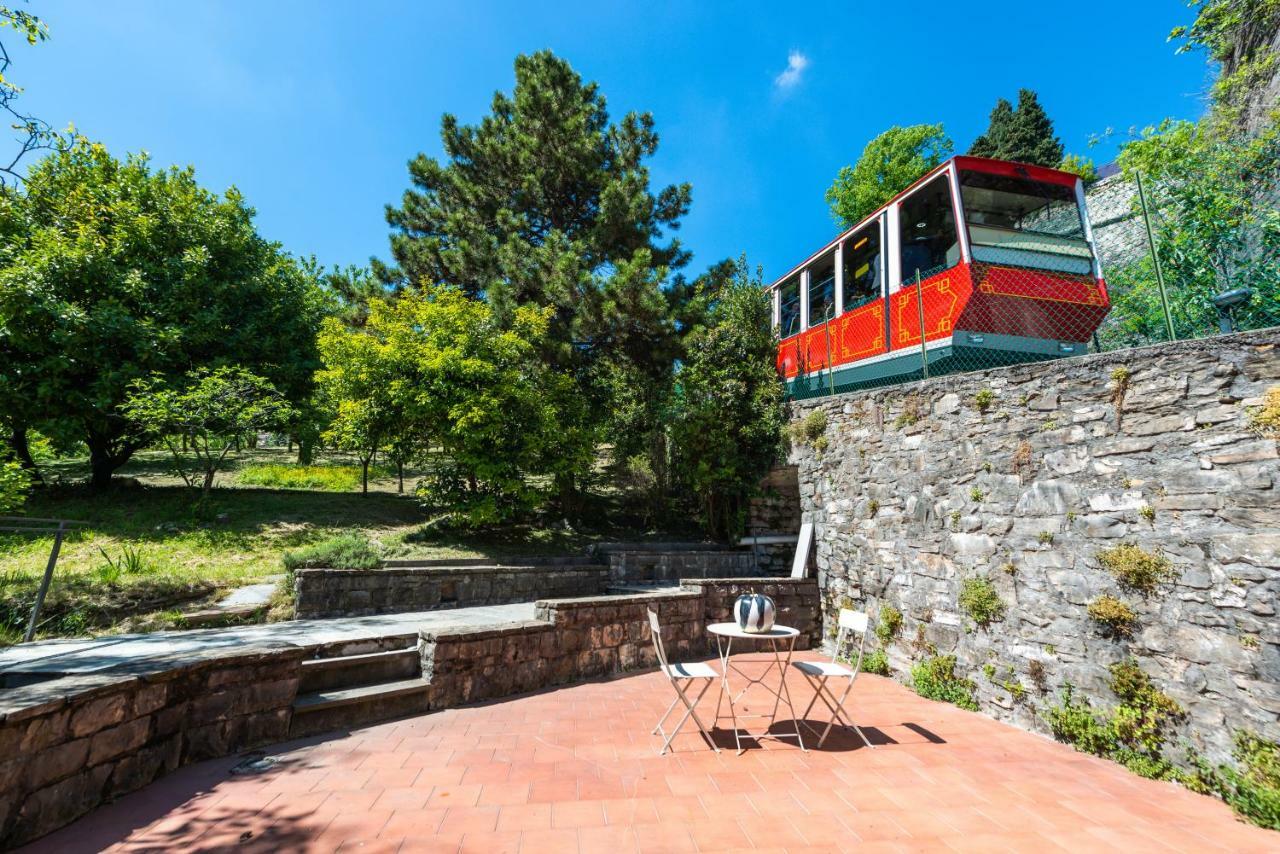 Le Funi Hotel Bergamo Bagian luar foto